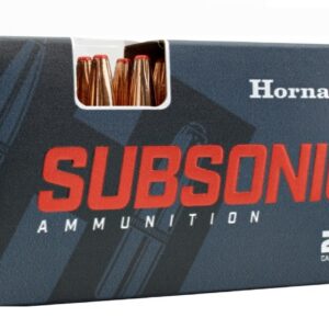 200 Rounds Hornady Subsonic 300 Blk 190GR SUB-X